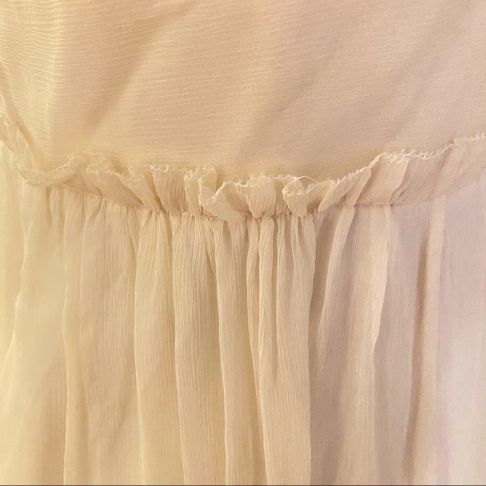 Jcrew Whitney Strapless Cream Wedding Dress - Picture 10 of 12